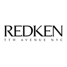 Logo of redken 5th avenue nyc, featuring bold uppercase letters for "redken" with "5th avenue nyc" in smaller text beneath.