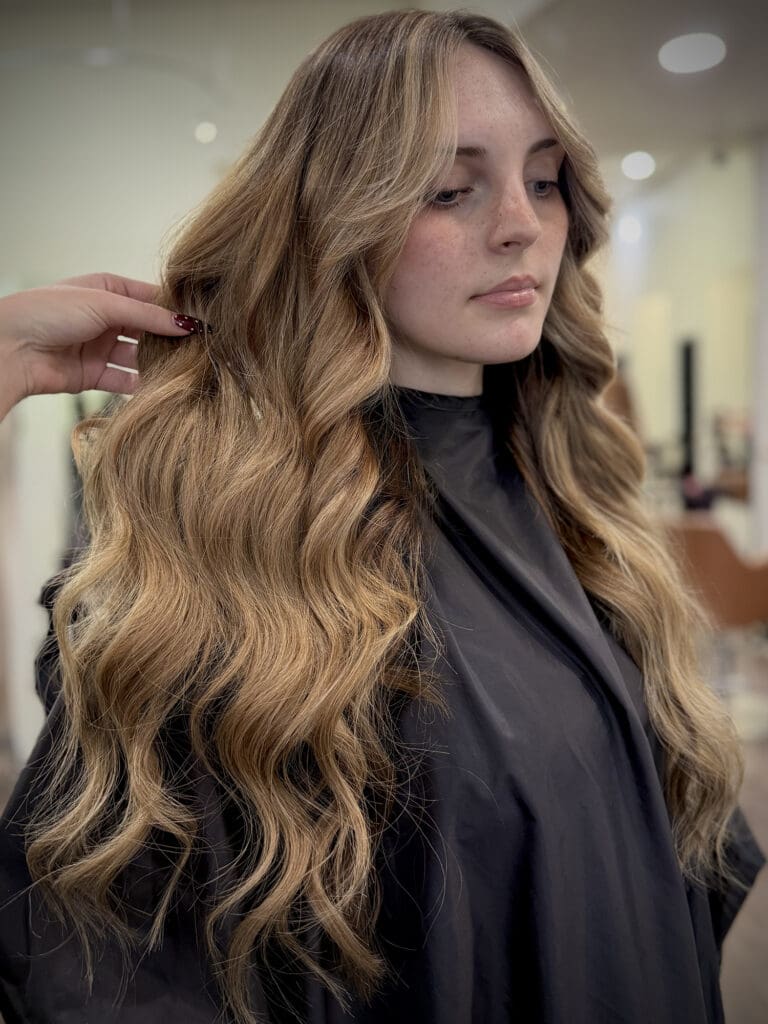 Hair extensions at J. Bauman Salon