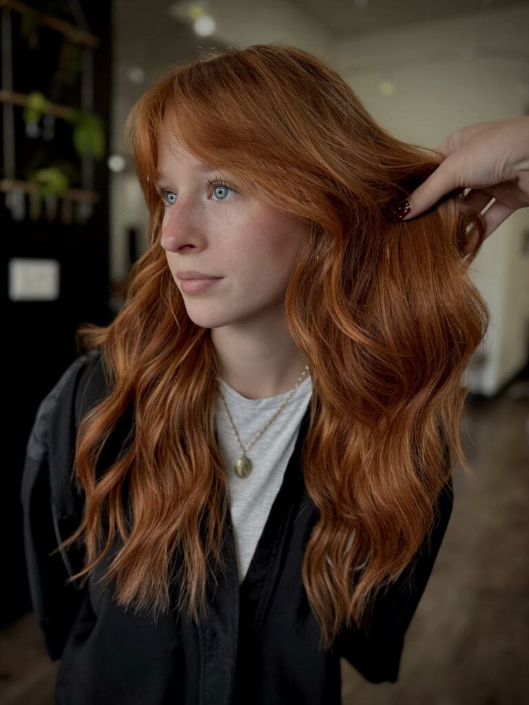 Hair extensions at J. Bauman Salon