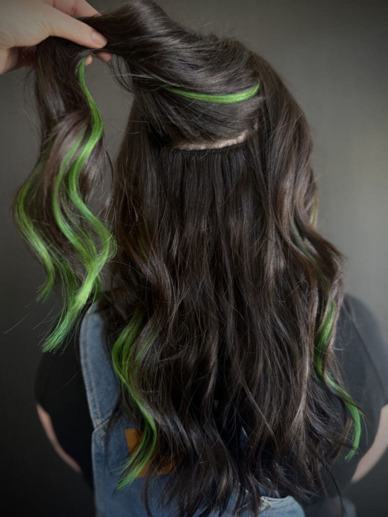 Hair extensions at J. Bauman Salon