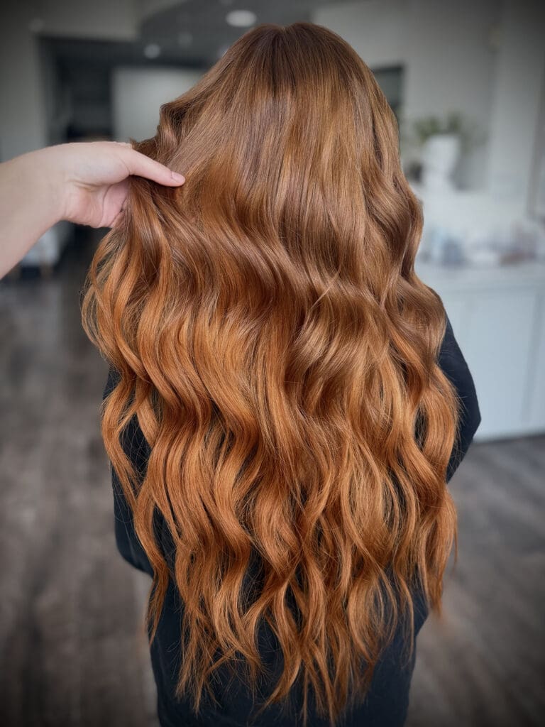 Hair extensions at J. Bauman Salon