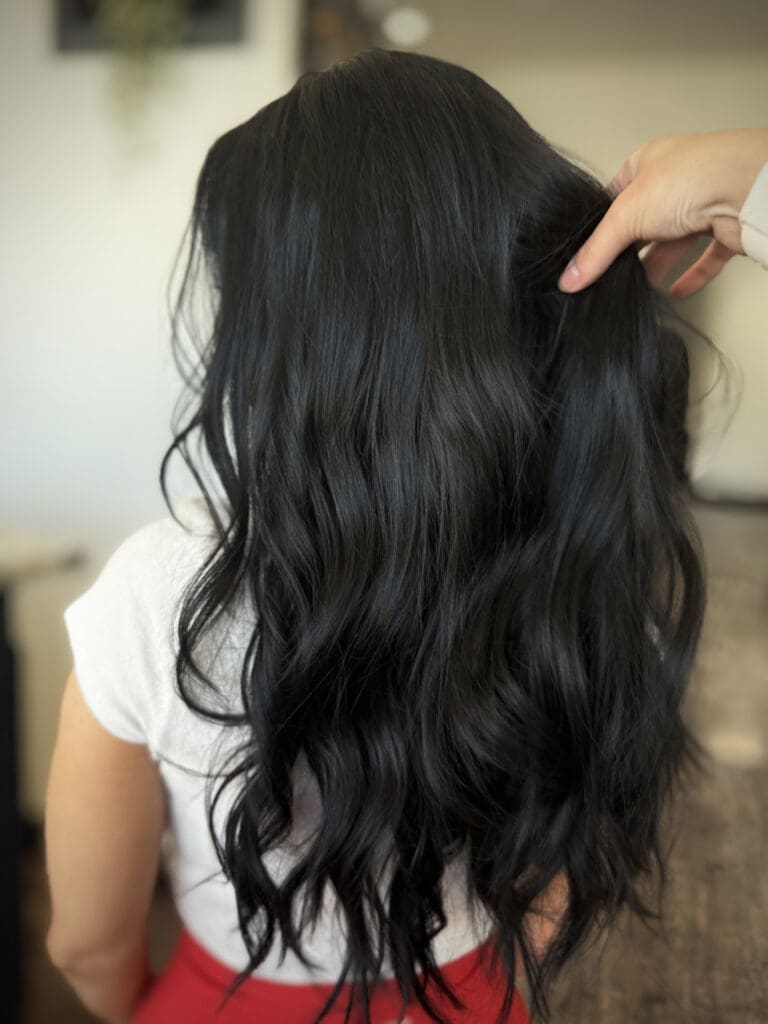 Hair extensions at J. Bauman Salon